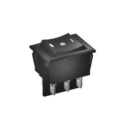 Soynia Electronics Rocker Switch 6A DPDT On Off Mom