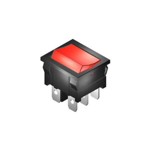 Soynia Electronics Rocker Switch Small 4A DPDT On On