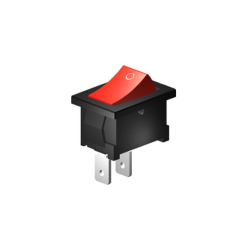 Soynia Electronics Rocker Switch 4A SPST Momentary Off