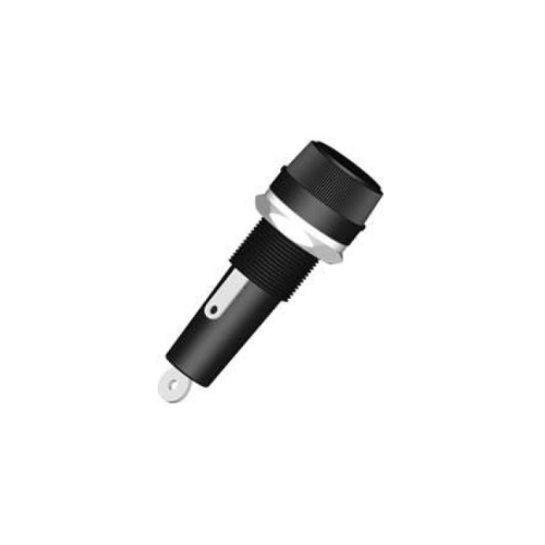 Soynia Electronics Fuse Holder Cartridge Large Sleek 10A 6.35 X 32 mm