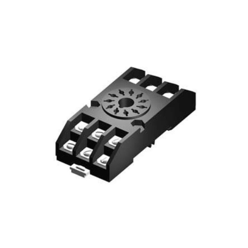 Soynia Electronics Relay Socket 11 Pin Rail Mtd