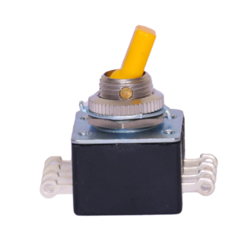 Gilard 713-21Y - TOGGLE SWITCH DPST 4.5 AMP.YELLOW