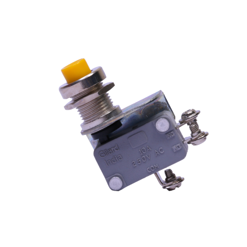Gilard 728-00110Y - MICRO SWITCH WITH FINGER ACT. YELLOW