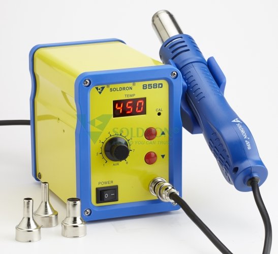 pic--142 (1) SOLDRON 858D HOT AIR SOLDERING STATION