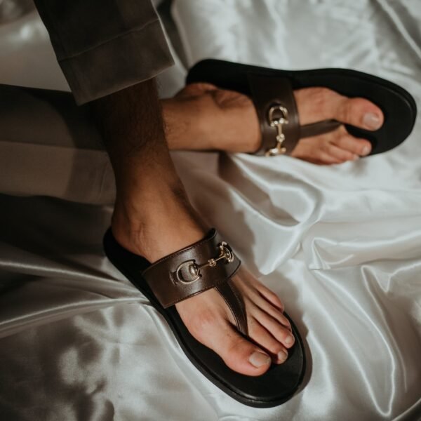T-Rad Horsebit Sandals - Brown